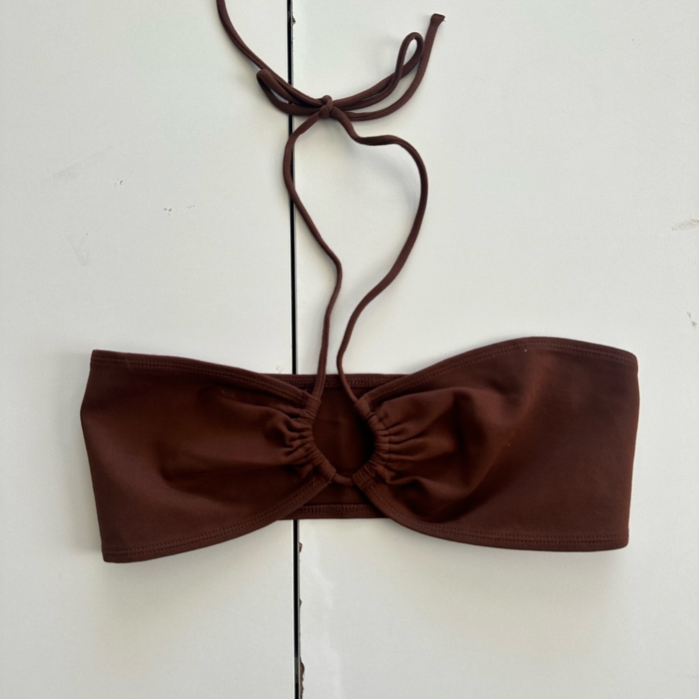 Aritzia halter bandeau top